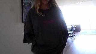 Pregnant cuckold white wife fucks huge bbc while her