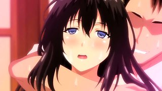 Hentai chick enjoys anal sex at the gym