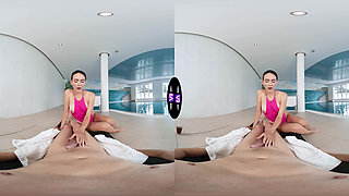 Horny GF Drops Bikini And Demands Hot Cum On Her Stomach - TmwVRnet