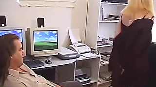 Molly O. At The Professors Office