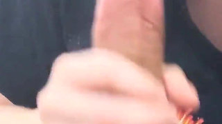 Very Flexible Petite Cutie - Milking Cum with Her Mouth