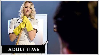 Sexy Office Maid Teases Overworked Married Boss For Sneaky Anal Affair