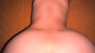 POV: Real Homemade. He Came on My Asshole, and It All Dripped Down Inside My Pussy
