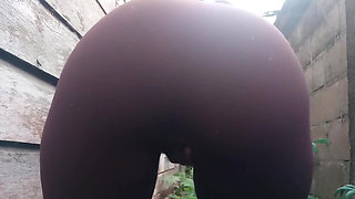 Feeling Super Naughty Outdoors Rubbing My Pussy Pissing