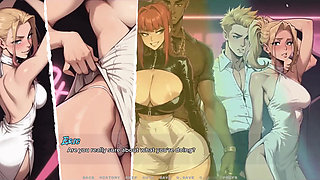 My New Girlfriend Taboo Hentai Game Ep.56 Stepsis Is Teasing BBC and Her Step Bro at a Club Party!