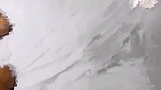 Two Chinese sluts suck cock and take hard pounding live at s