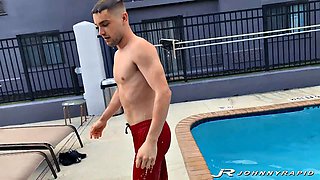 Johnny Rapid and Matthew Figata Swap Bare Asses