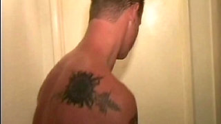 Cum Eating French Lady Sucking Two Cocks at the Same Time