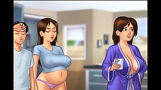 Lewd island, love season, step sister