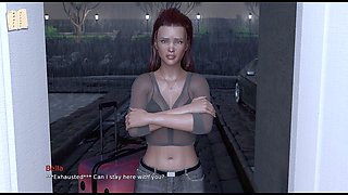 Steamy tales in a 3D visual novel with big booties and big tits