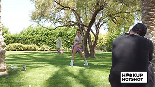 Bts - Jesse Pony Seduces the Camera with Her Big, Amazing Boobs!