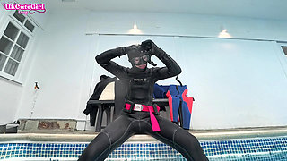 Vintage Mask & 8mm Wetsuit Underwater Scuba Bliss