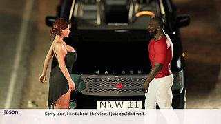 Beautiful Wife Cheating with Office Boss Who Has a Big Black Cock