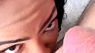 She Stopped by for More Hardcore Fuck - Brunette Gostosa in Extreme Cowgirl Ride in POV