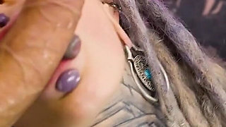 Extreme Dap & Massive Squirt Threesome with Deepthroat