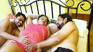 Hardcore Sex with Indian Desi Sexy Step Sister and Her Two Step Brothers