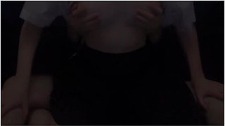 A Shy Japanese Schoolgirl Sat On My Lap And I Fucked Her Tight Wet Pussy