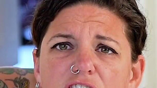 Carrie Capri Gets Fucked Doggie Style by Fucking Machine and Cums Hard!