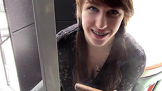 Caught with Stepdad's Cigars