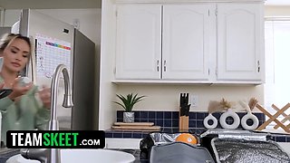 If you don't tell your step-dad i fucked the neighbour, i'll let you adorn my face with your jizz