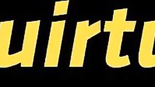 Flashy Victoria and Abby's pee in mouth smut