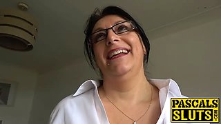 Huge boobed plumper mature Lady Dominated and pounded super hard
