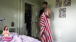 Horny Neighbor Comes by for Seconds