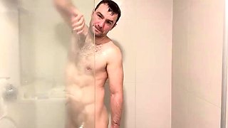 Latina MILF with Big Naturals, Letzy Lizz, Behind the Scenes Fuck in The Shower