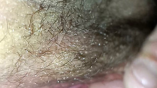 She spread her legs so that she could be fucked with her fingers in both holes