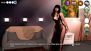 Whore Girlfriends Rose and Cossidy Plays Threesome Stepdaddy Rolepay with Mc and Swallowing Hot Cum by Licking Pussy