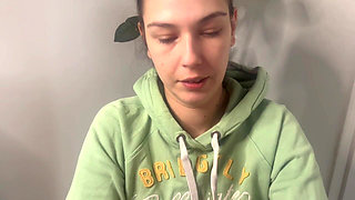 Coquette and Brad - I Give Him a Titjob and Suck Him, He Cums on My Face POV