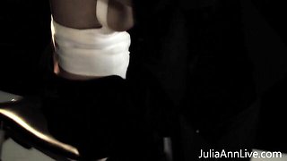 Cowgirl clip with beautiful Julia Ann from Julia Ann Live