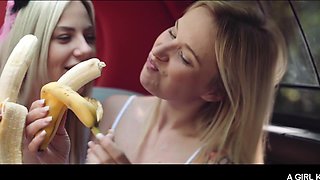 Florane Russell Ignites Party Passion in Lesbian Frenzy