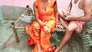 Indian Beautyful Muslim Aunty Fucked by Stepbrother