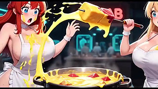 Funny Cook Video, Ai Animation
