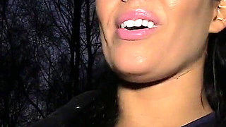 MILF Swinger Wife Scarlett March Sucks off Dogger in the Woods