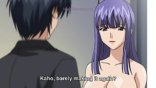 Boss Gets Stucked in the Elevator with His Busty Secretary (Hentai Parody)