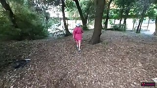 Redhead MILF Gets Fucked by Stranger on Train - Public Risky Sex & Cumshot