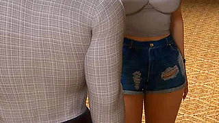 Nursing back to pleasure: cheating wife anal freak takes big cock in her ass while her hands are cuffed with handcuffs