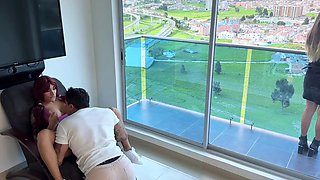 Hotwife Bf!! He Plumbs His Stepsis While His Gf Sees! Cu...