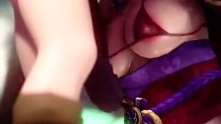 Raiden Shogun Baal Gives Aether a Blowjob in the Inazuma Forest Genshin Impact 3D Sex Animation