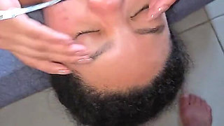 Fucking My Pregnant Bitch's Throat Upside Down an Piss in Mouth