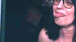 Mature Woman Offered for a Hardcore Gangbang at a Swinger Club