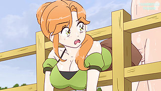 Alex Got Stuck in the Fence on Purpose and Steve Fucked Her! Hentai (porn Anime Sex )4k 2026