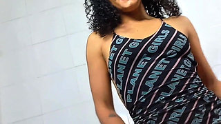 Brazilian big ass sensualizing asking for cock!