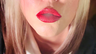 Cute Catholic Girl Tina Snua Smoking A Cork Cigarette - Lots Of Dangles And Snap Inhales