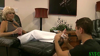 Big Tit GILF Has Stepsons Cock