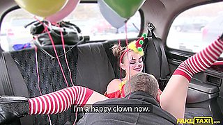 Driver Fucks Cute Valentine Clown Lady Bug