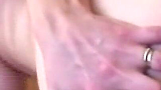 Blonde Mature MILF Takes Thick Anal in Kitchen