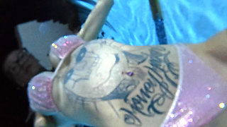 Underwater Night Swim